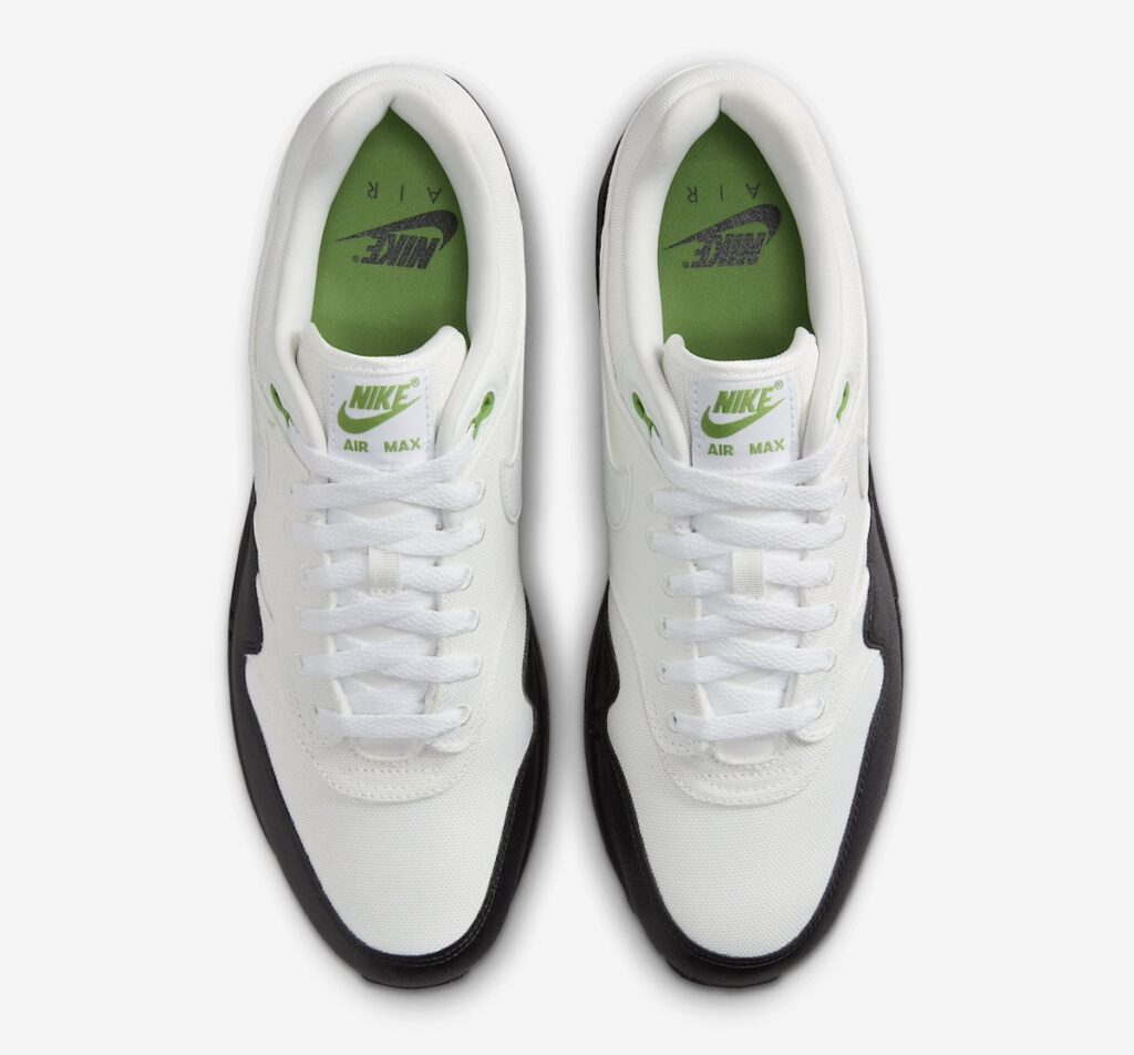 Nike Air Max 1 White Black Chlorophyll