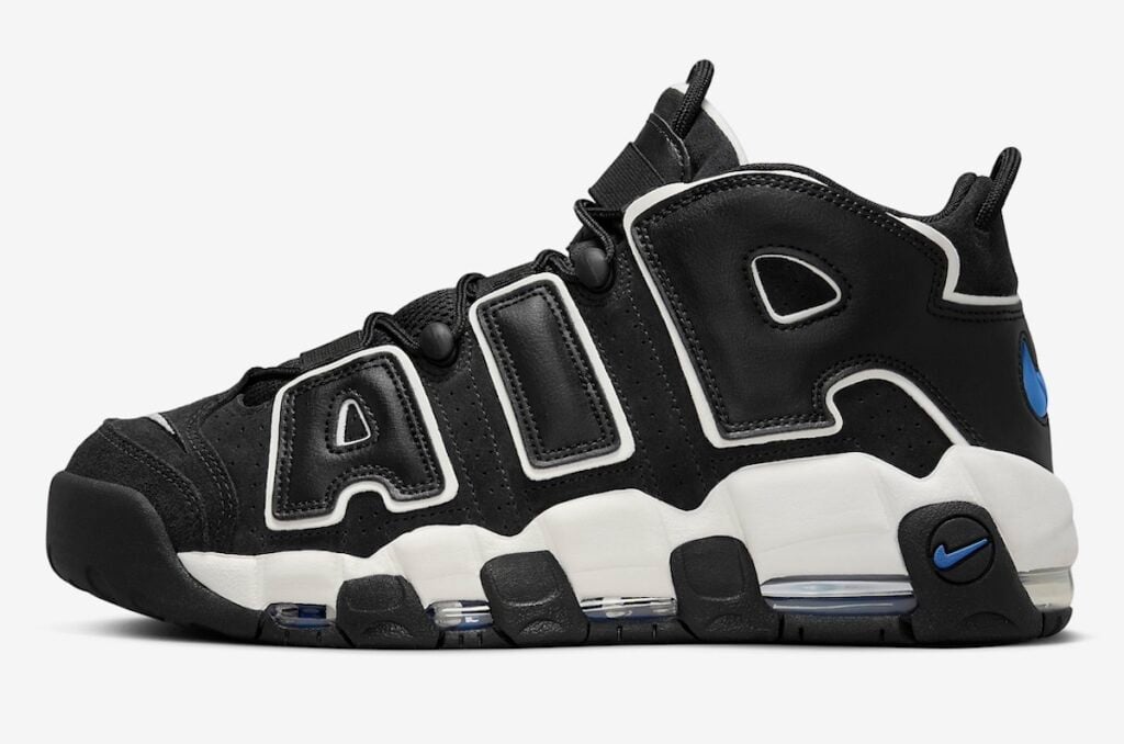 Nike Air More Uptempo Black Star Blue