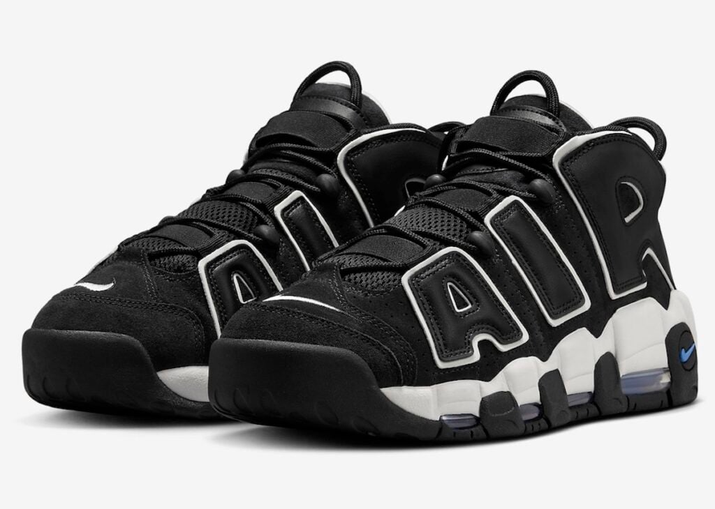 Nike Air More Uptempo Black Star Blue