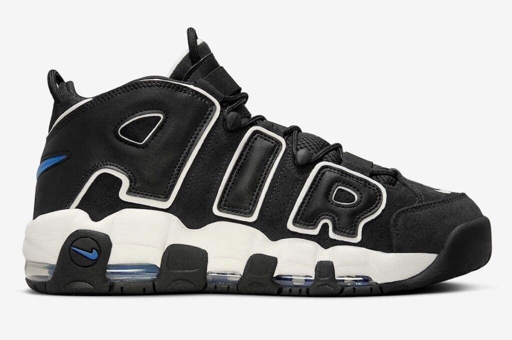 Nike Air More Uptempo Black Star Blue