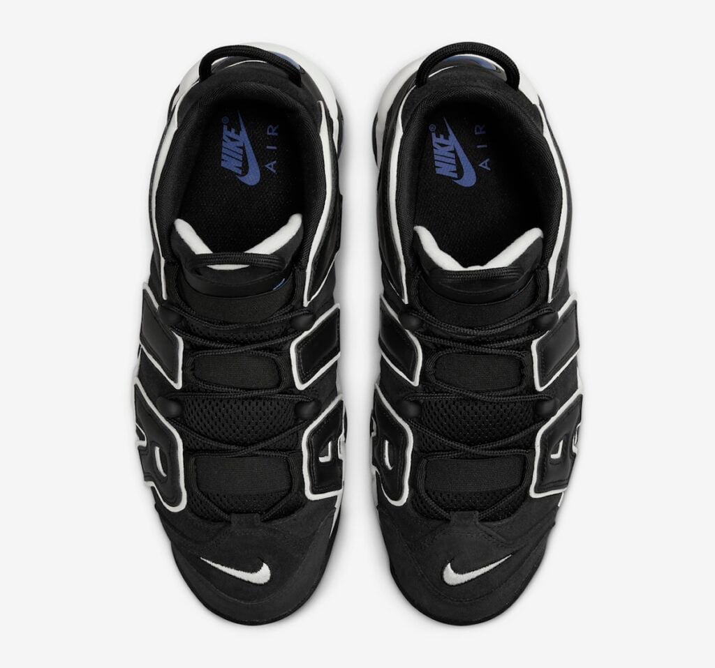 Nike Air More Uptempo Black Star Blue