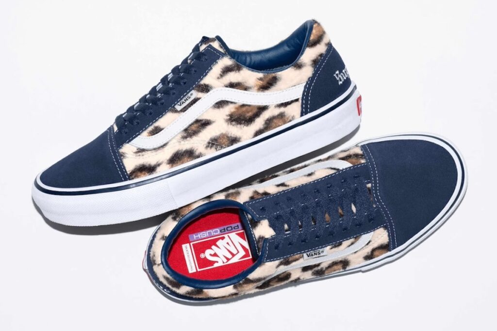 Supreme Vans Old Skool Leopard 2023