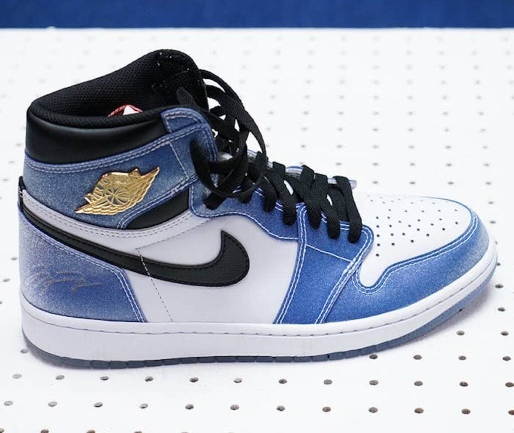 Trophy Room Air Jordan 1 High Freeze Out Blue Sample