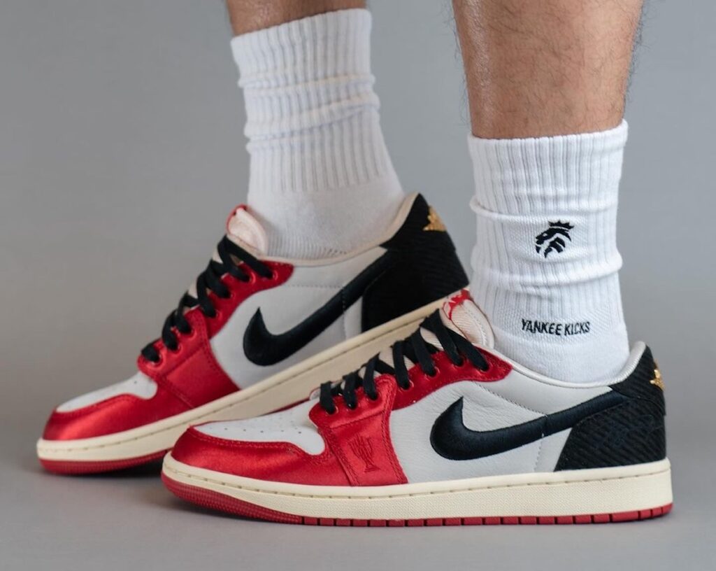 Trophy Room Air Jordan 1 Low OG Away On-Feet