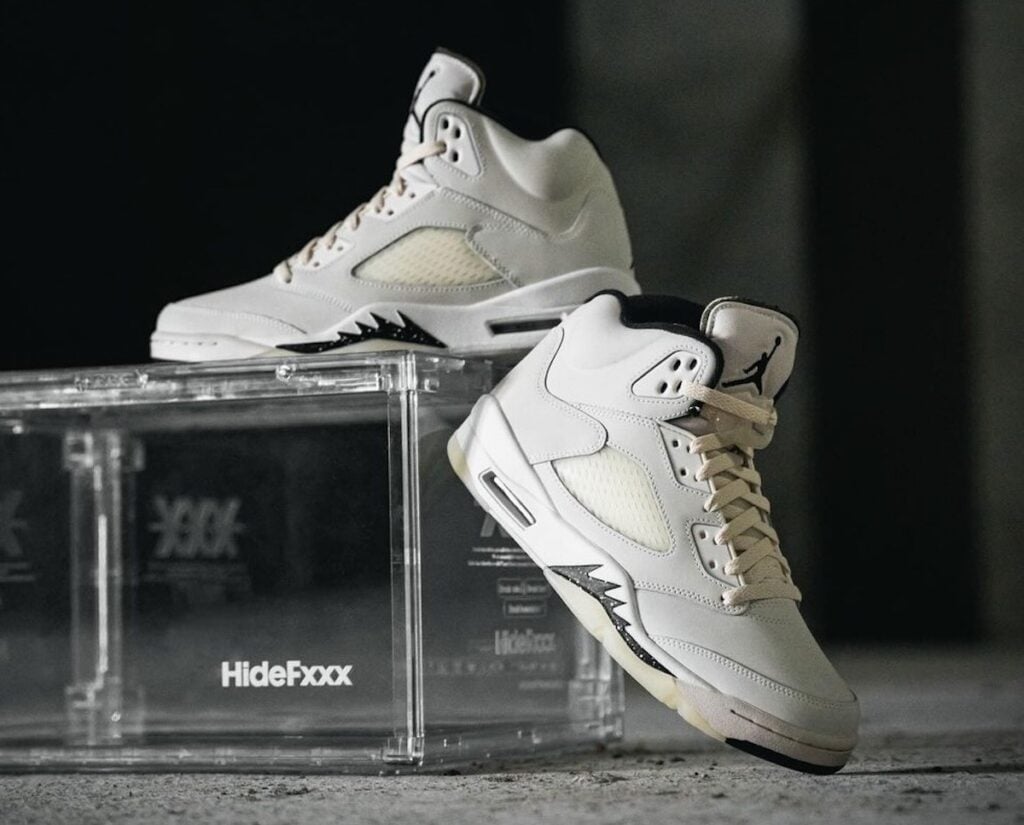 Air Jordan 5 SE Sail Black FN7405-100