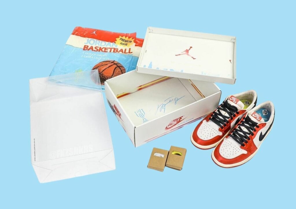 Trophy Room Air Jordan 1 Low OG Box