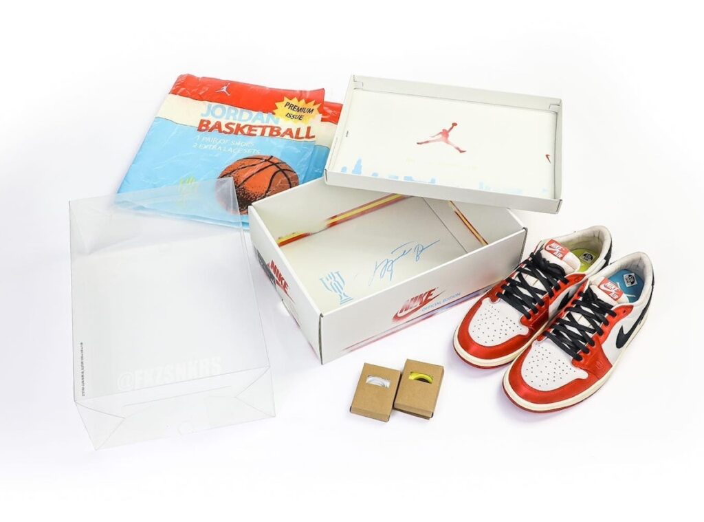 Trophy Room Air Jordan 1 Low OG Packaging