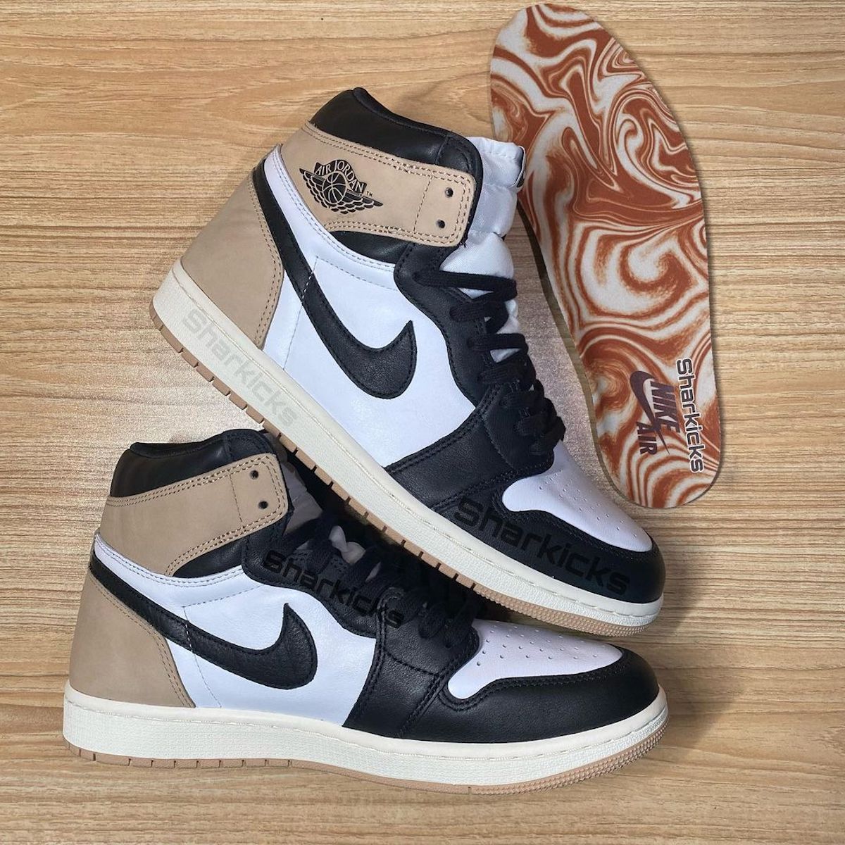 jordan 1 high top brown