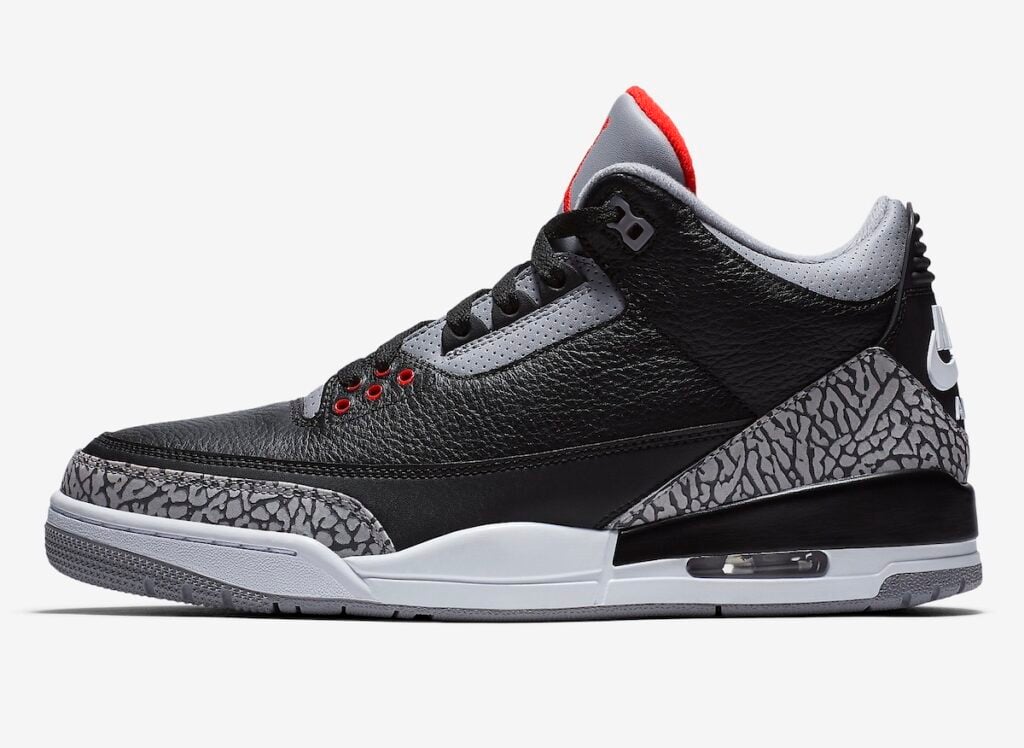 Air Jordan 3 Black Cement Reimagined