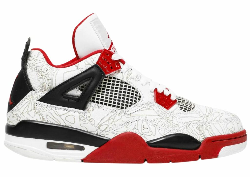 Air Jordan 4 White Laser 2005 308497-161