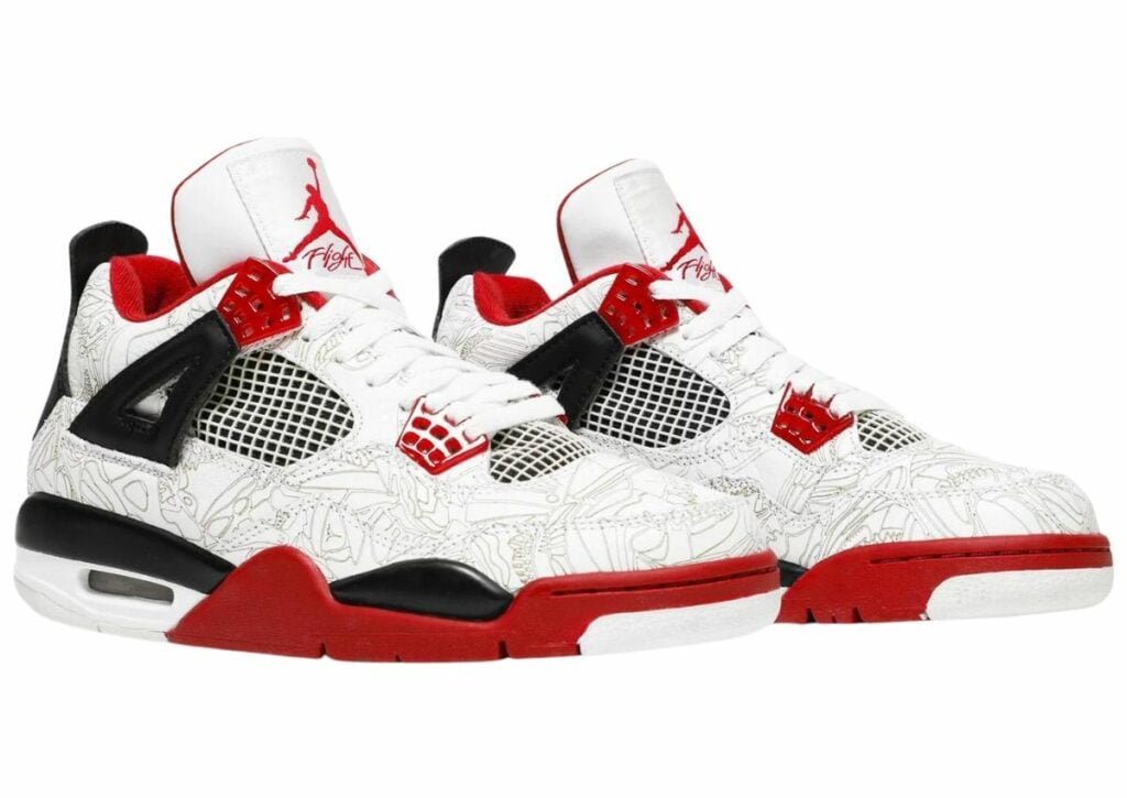 Air Jordan 4 White Laser 2005 308497-161