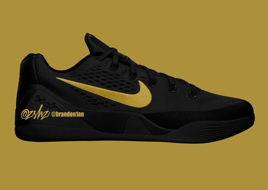 Nike Kobe 9 Protro EM Gift of Mamba Black Metallic Gold 2024