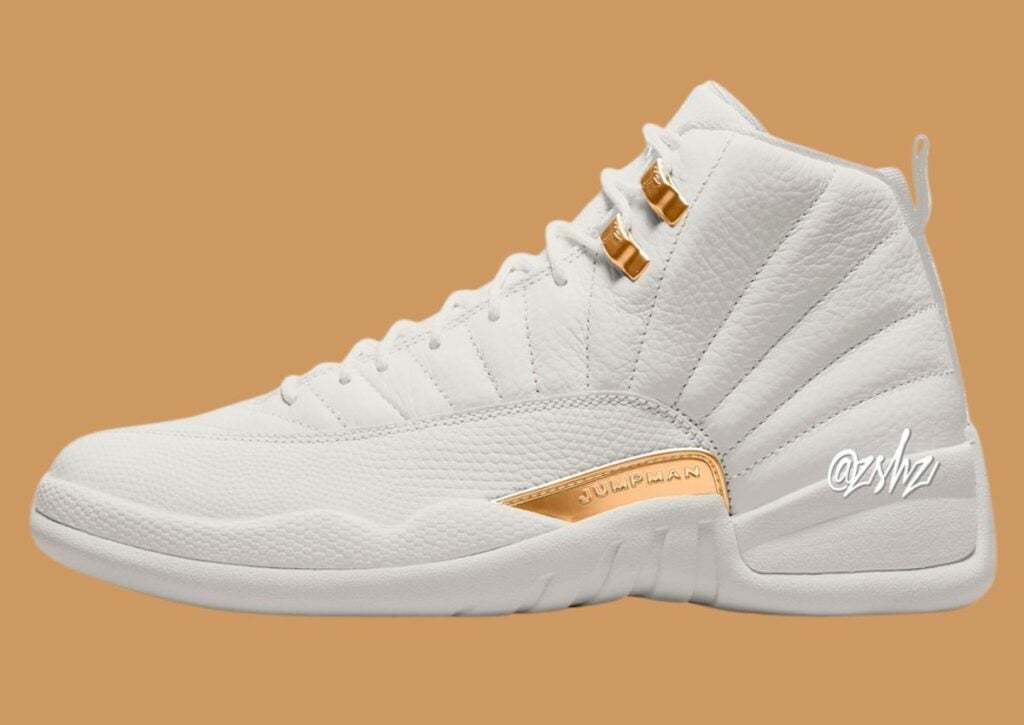 Air Jordan 12 Phantom Metallic Gold 2024