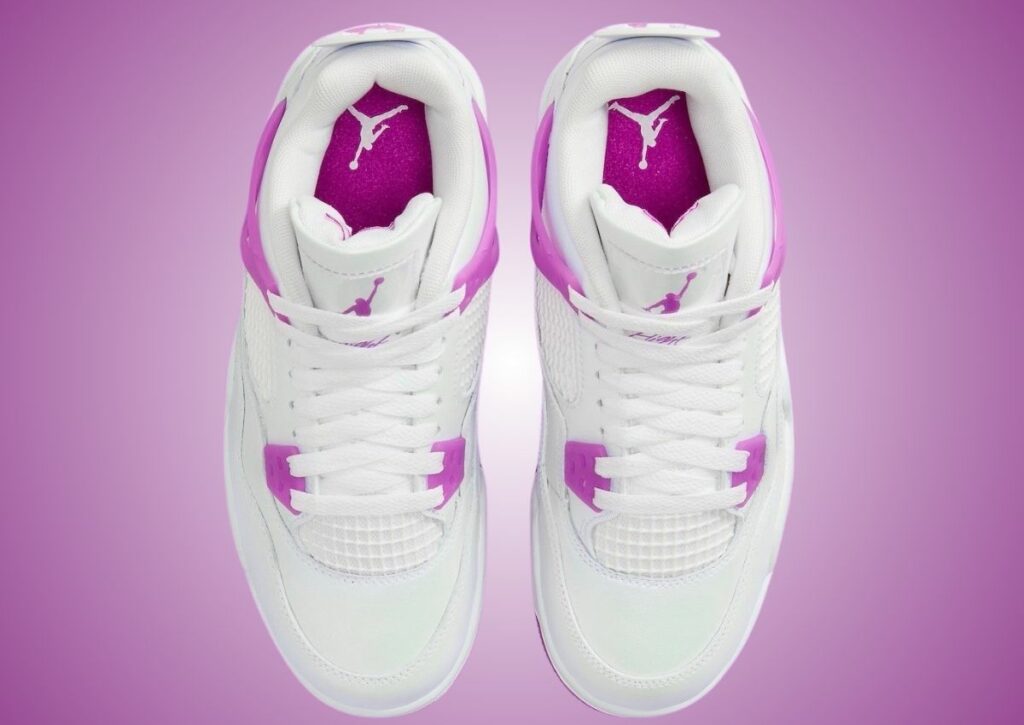 Air Jordan 4 GS White Hyper Violet FQ1314-151