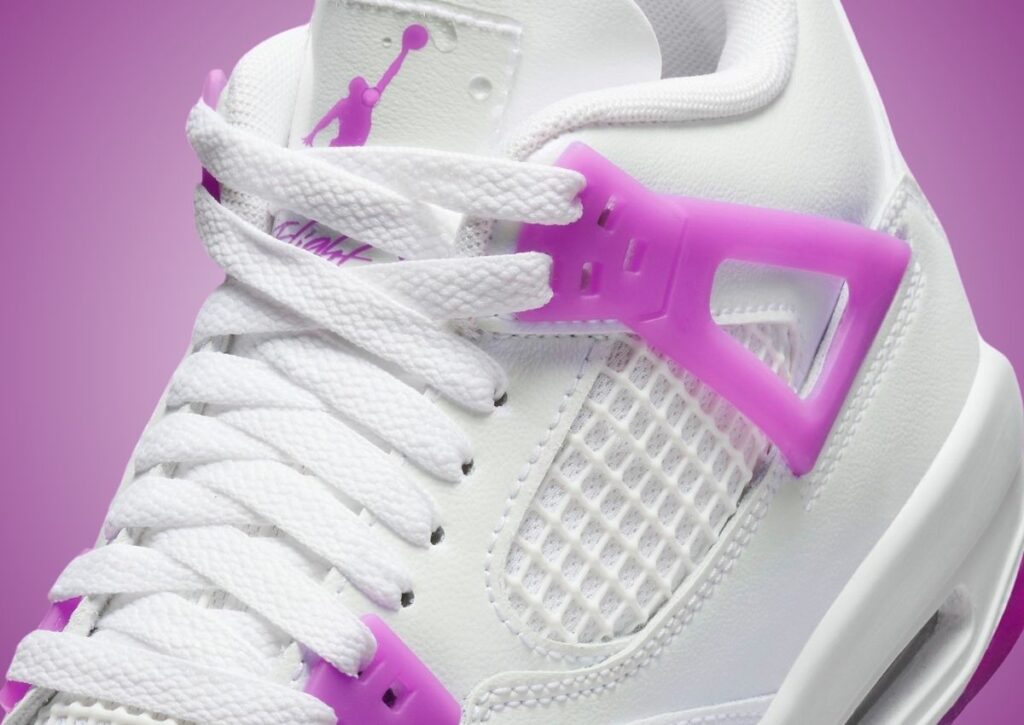 Air Jordan 4 GS White Hyper Violet FQ1314-151