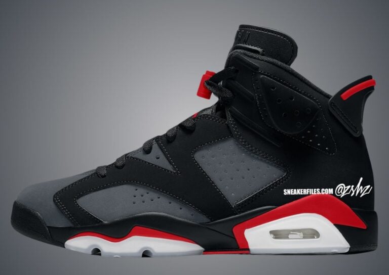 Air Jordan 6 ブラック/レッド 国内11月29日発売予定】 ナイキ エアジョーダン6 レトロ ブラック