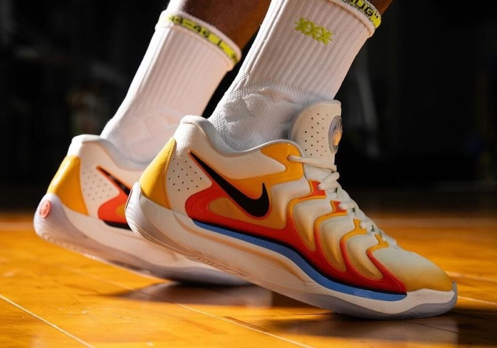 Nike KD 17 Sunrise On-Feet FJ9487-700