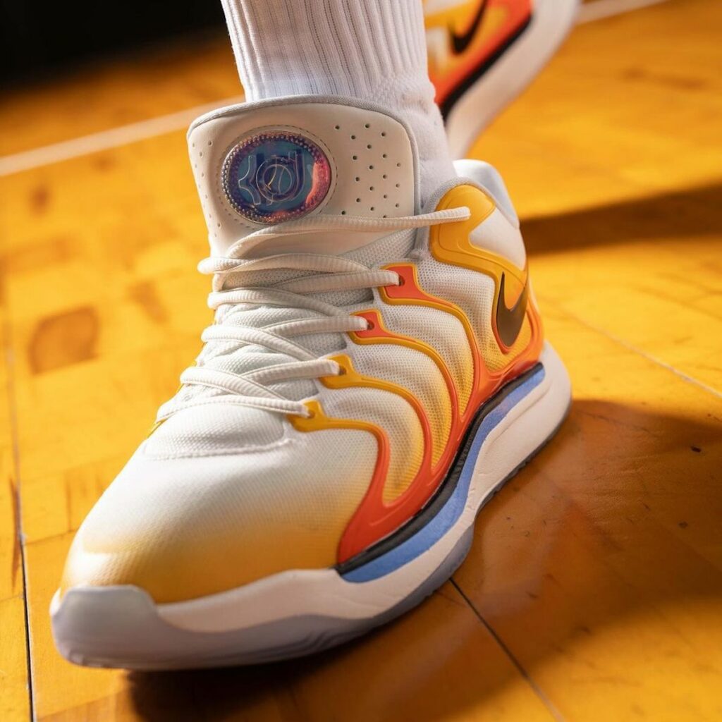 Nike KD 17 Sunrise On-Feet FJ9487-700