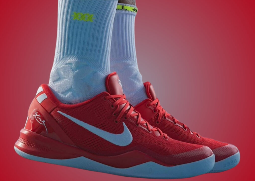 Nike Kobe 8 Protro University Red HF9550-600 On-Feet