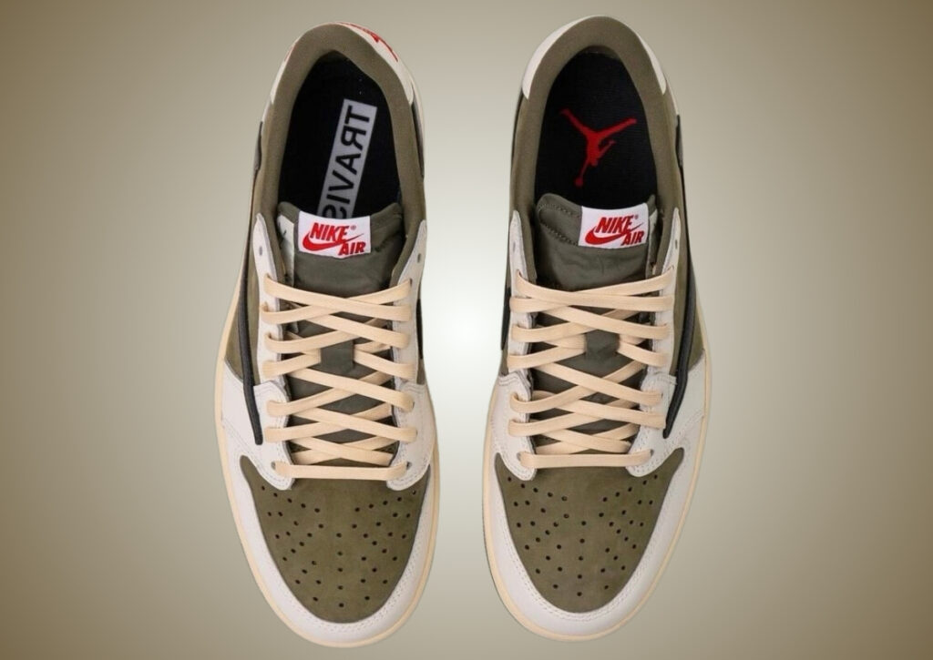 Travis Scott Air Jordan 1 Low OG Medium Olive DM7866-200 Release Info