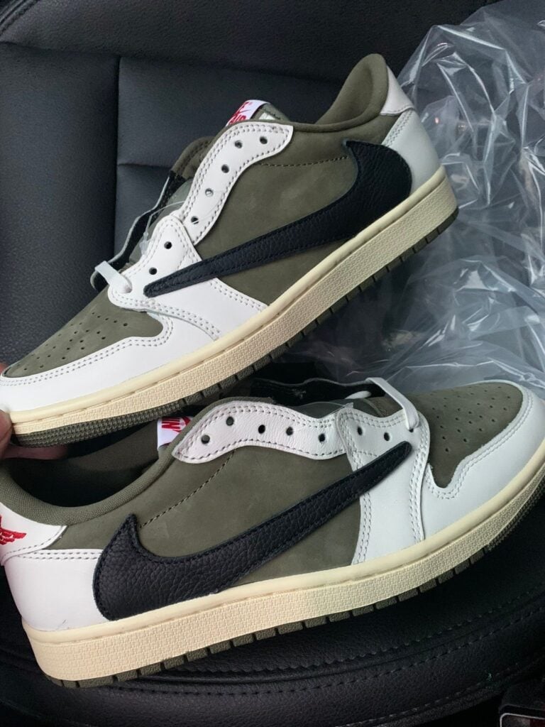 Travis Scott Air Jordan 1 Low OG Olive DM7866-200