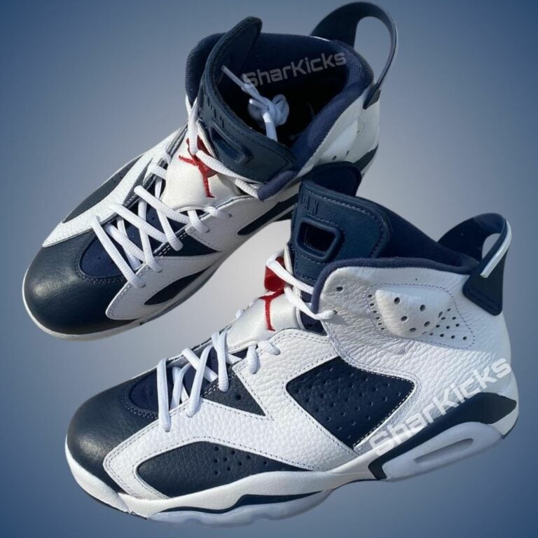 Jordan 6 Olympics 2024 Sneaker Model
