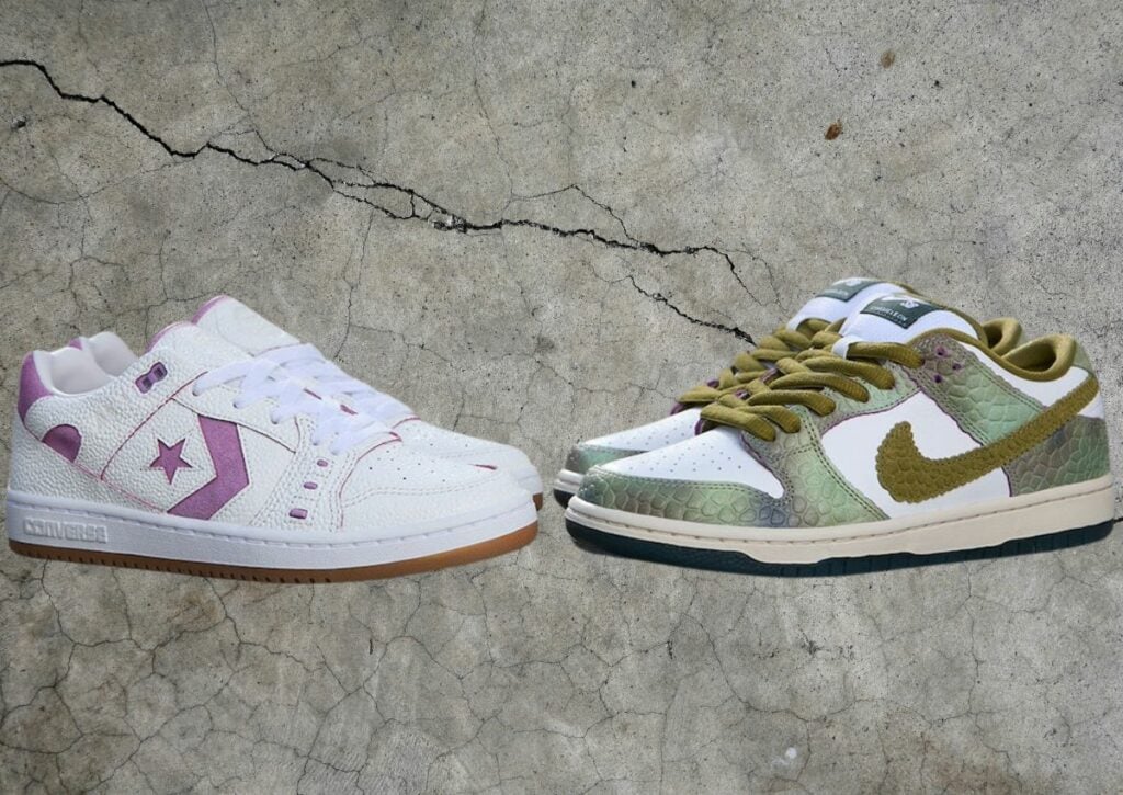 Alexis Sablone Converse Nike SB Dunk Olympics Pack