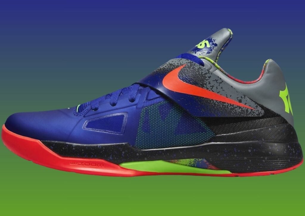 Nike KD 4 Nerf 2024 FQ8180-400 Release Info