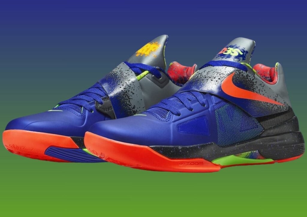 Nike KD 4 Nerf 2024 FQ8180-400 Release Info