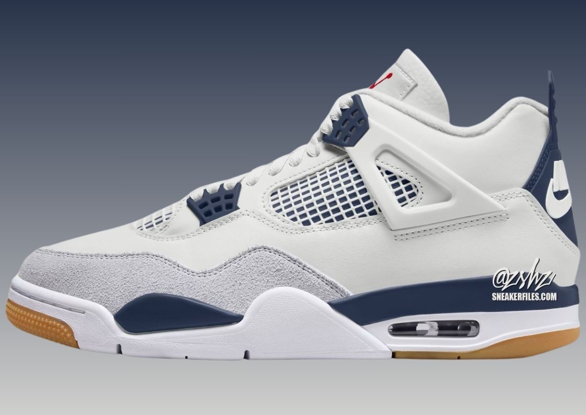 Nike SB x Air Jordan 4 Navy DR5415-100 | SneakerFiles