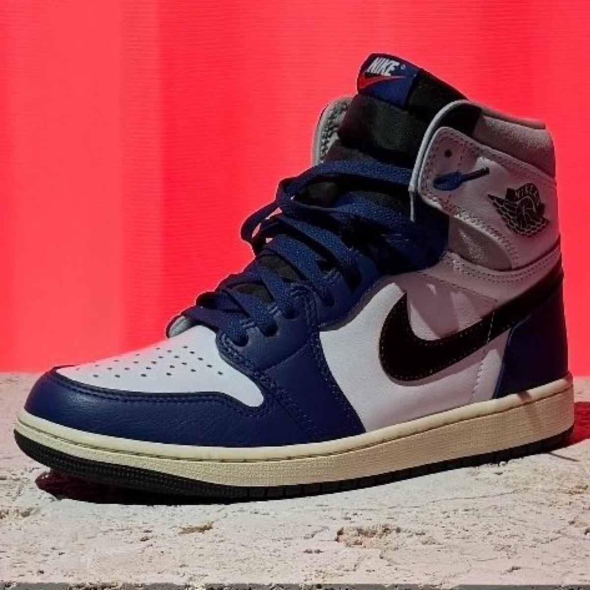 Jordan Deep Royal Blue Deep Royal Royal Blue And White Sneakers 