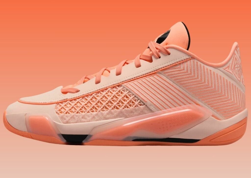 Air Jordan 38 Low Crimson Tint Orange Pulse FD2325-800