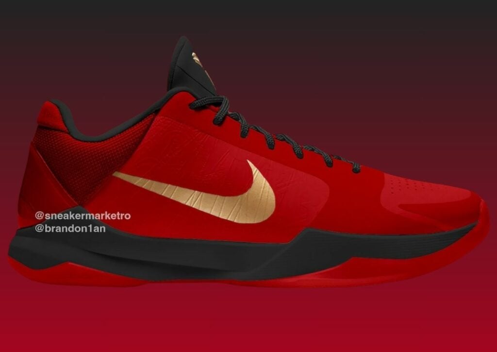 Nike Kobe 5 Protro University Red HF5182-600 2025