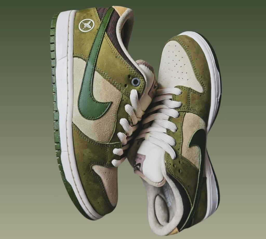 Yuto Horigome Nike SB Dunk Low Asparagus HF8022-300