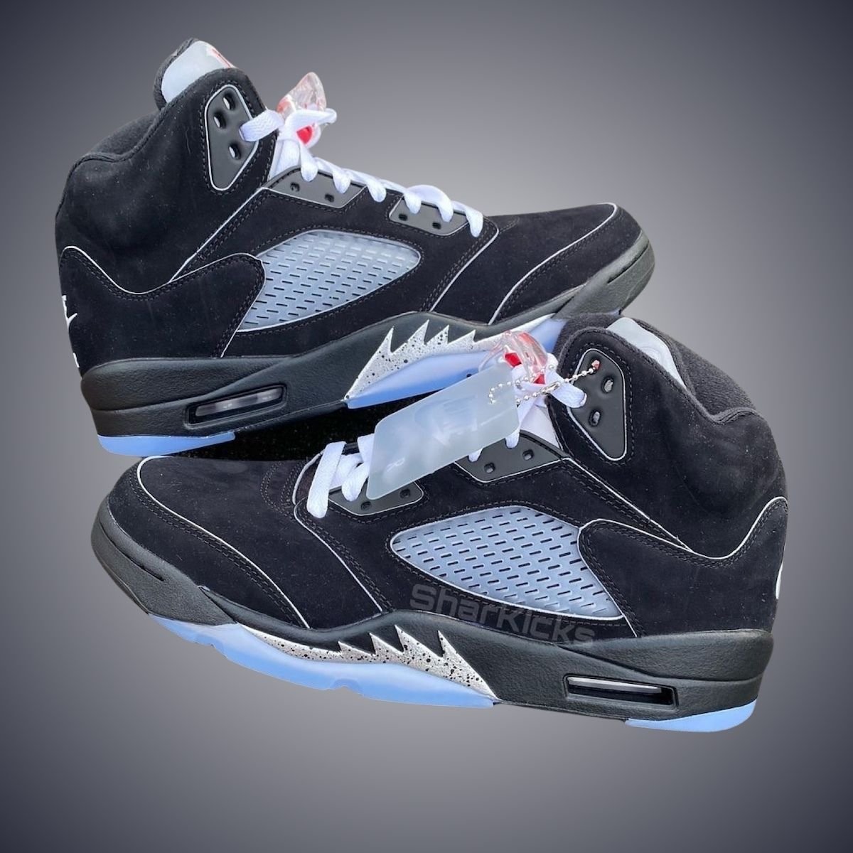 jordan 5 black metallic