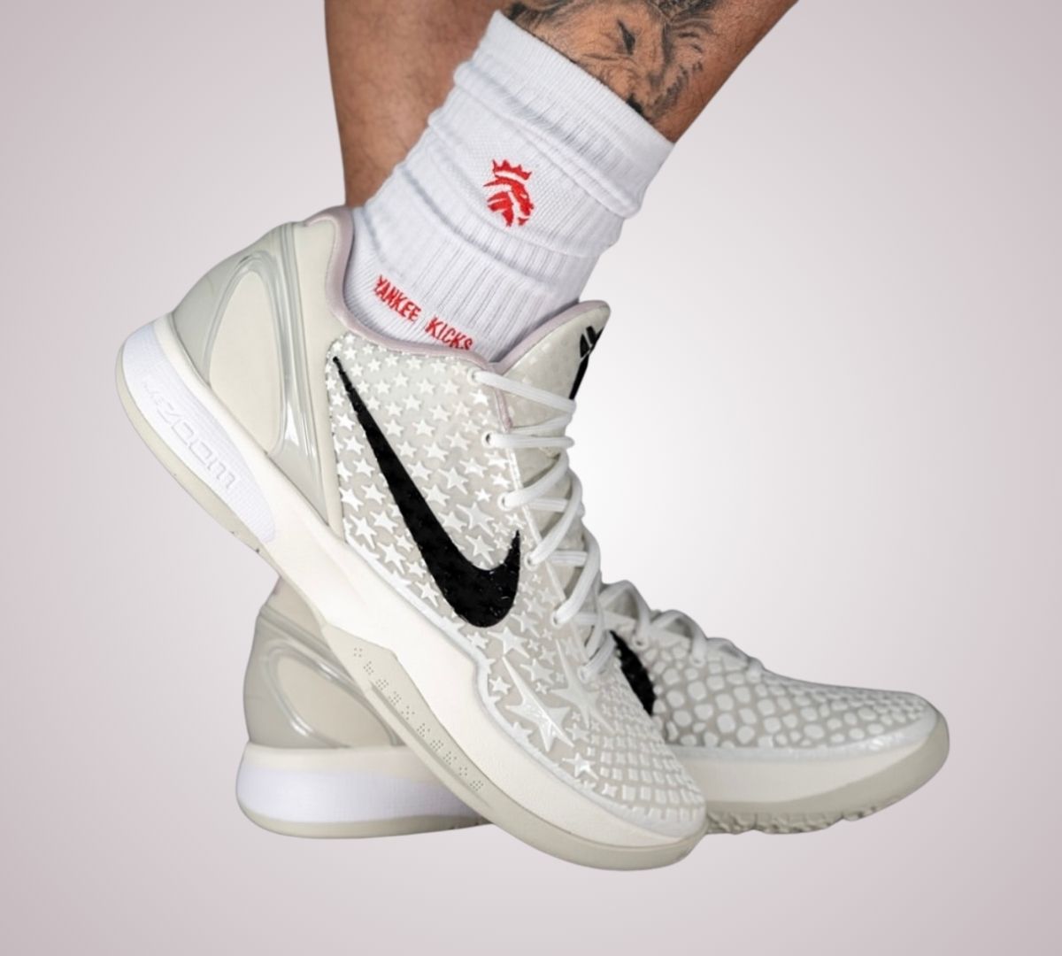 kobe 6 all star on feet