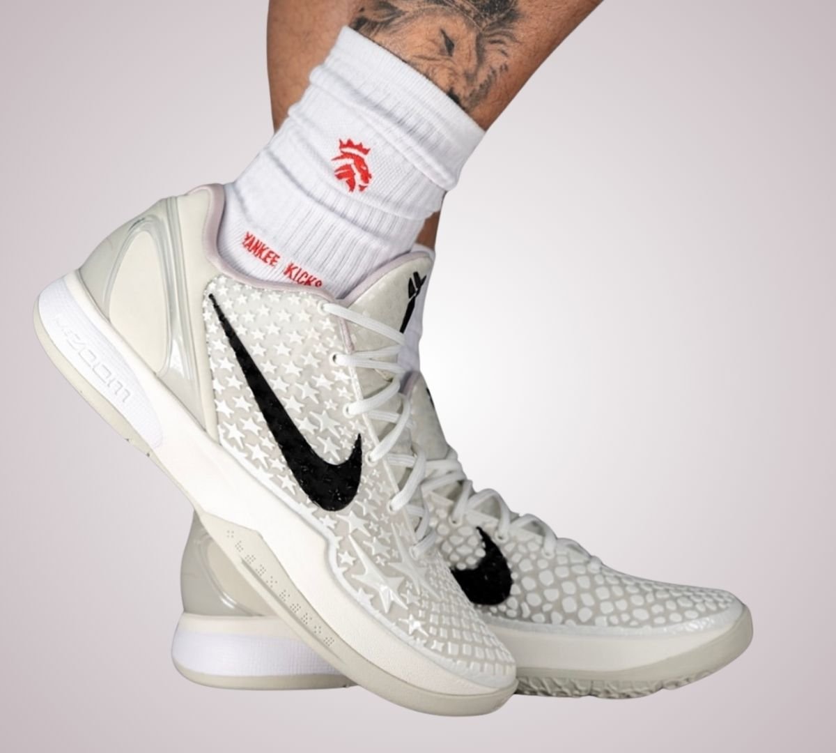 kobe 6 all star on feet