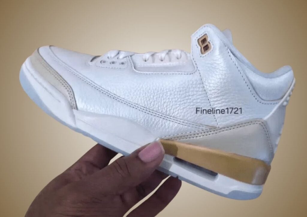 Air Jordan 3 Champagne and Oysters IB2255-100