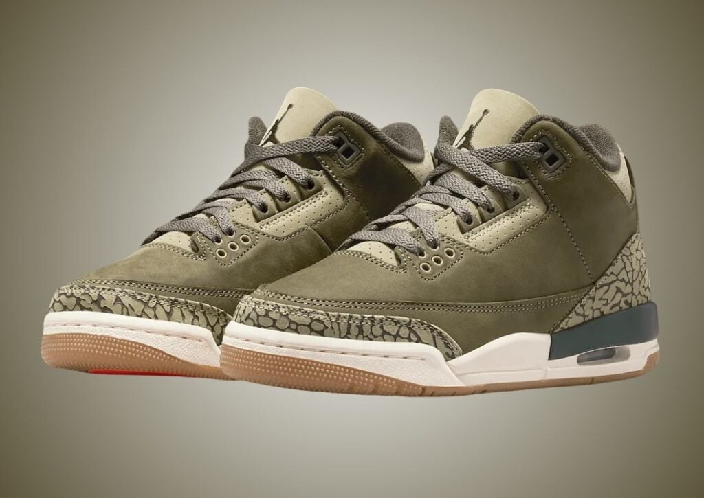 Air Jordan 3 Family Affari Medium Olive DN3707-202
