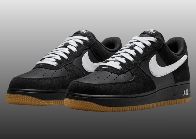 nike af1 black gum