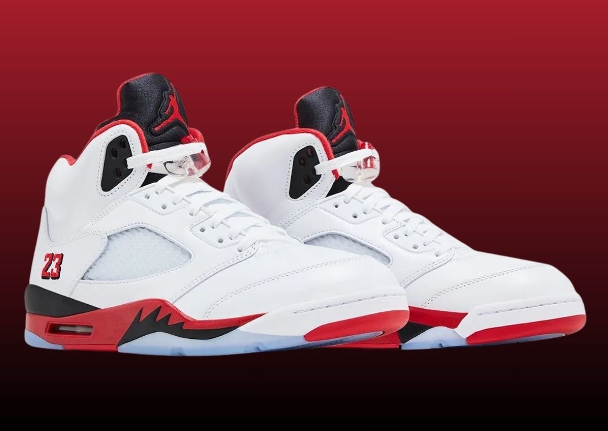 buy jordan 5 fire red