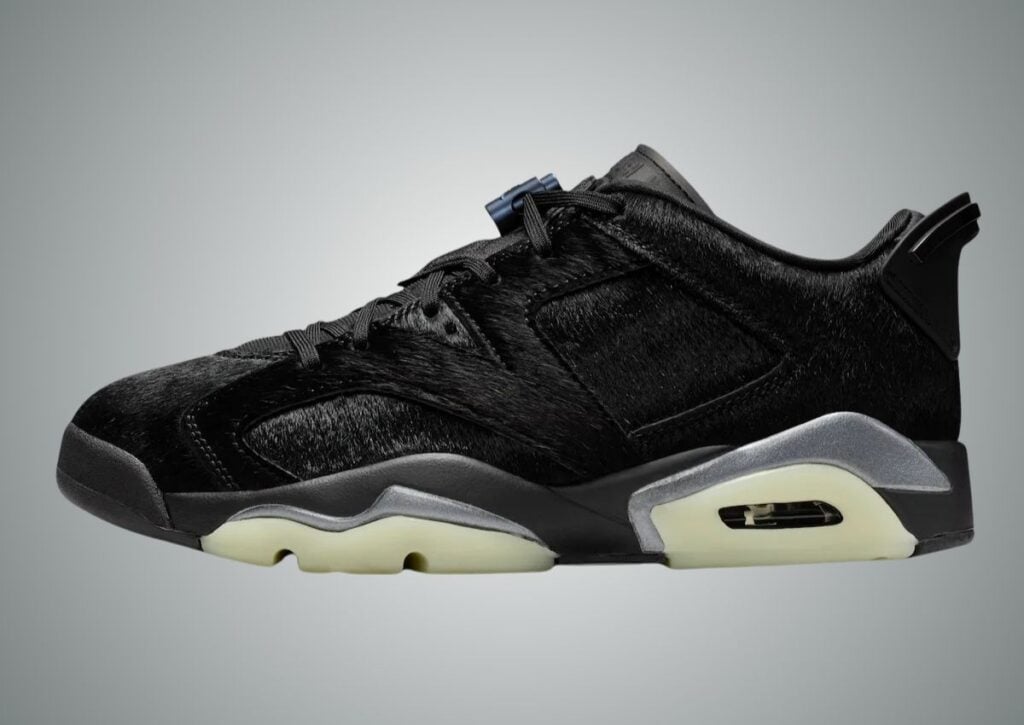 Air Jordan 6 Low Black Pony Hair IO9786-001 2026