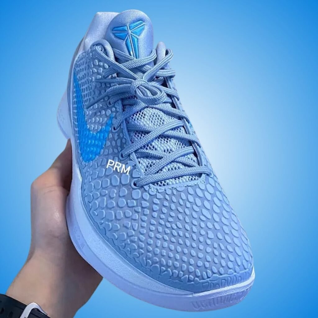 Caitlin Clark Nike Kobe 6 Protro Light Armory Blue IO3672-400