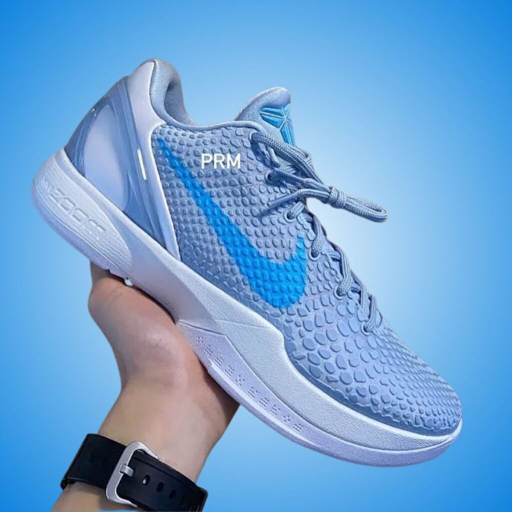 Caitlin Clark Nike Kobe 6 Protro Light Armory Blue IO3672-400
