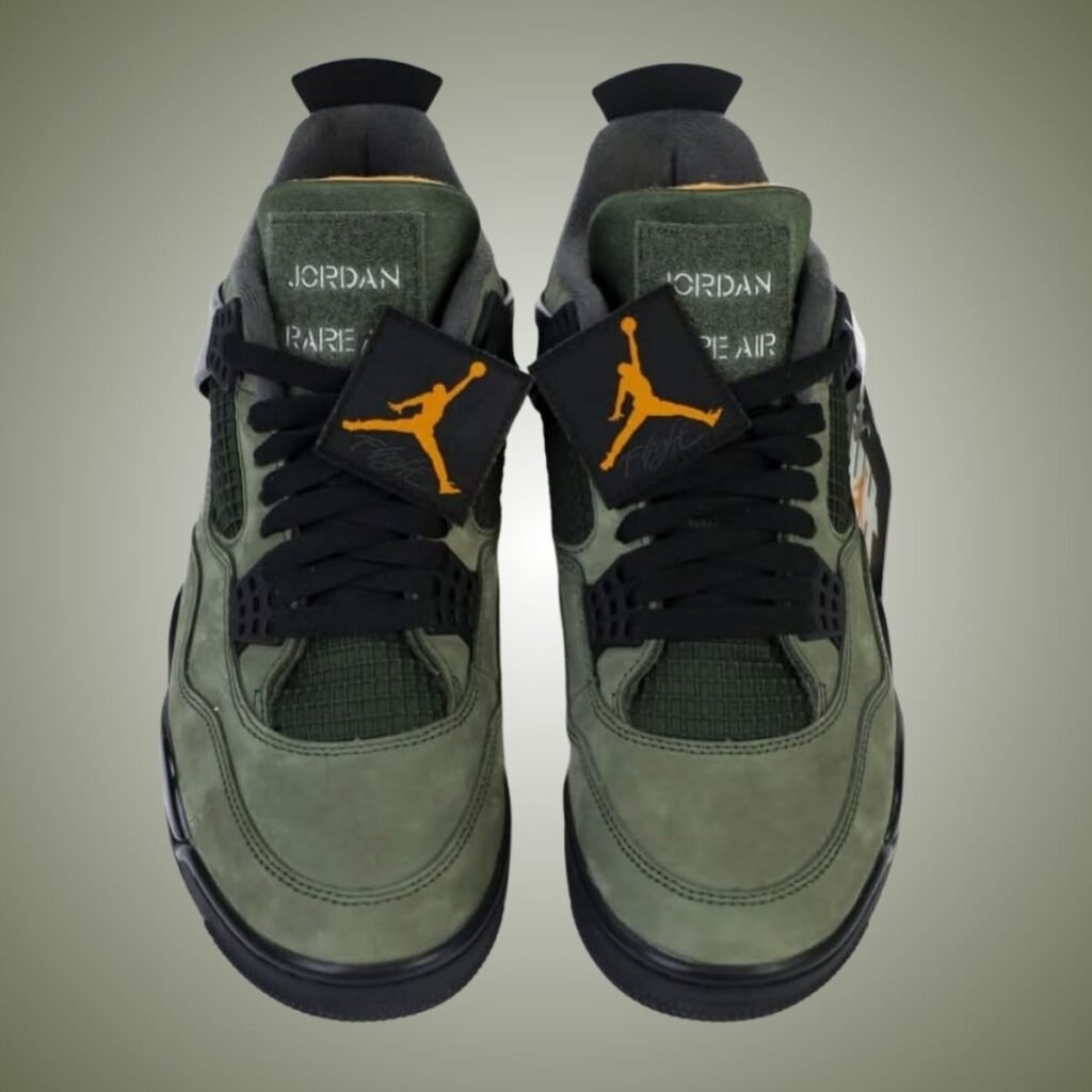Undefeated Air Jordan 4 2025 Deep Green Clementine IB1519-200