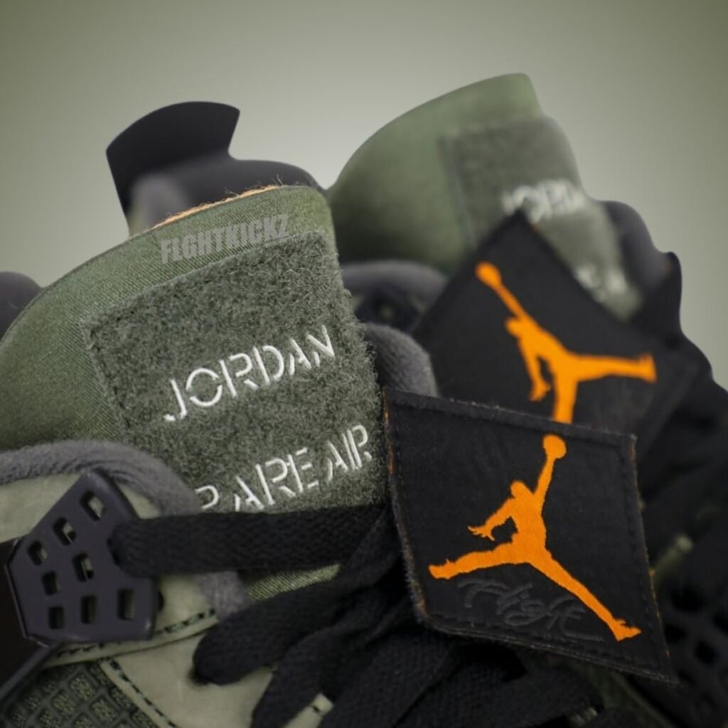 Undefeated Air Jordan 4 2025 Deep Green Clementine IB1519-200