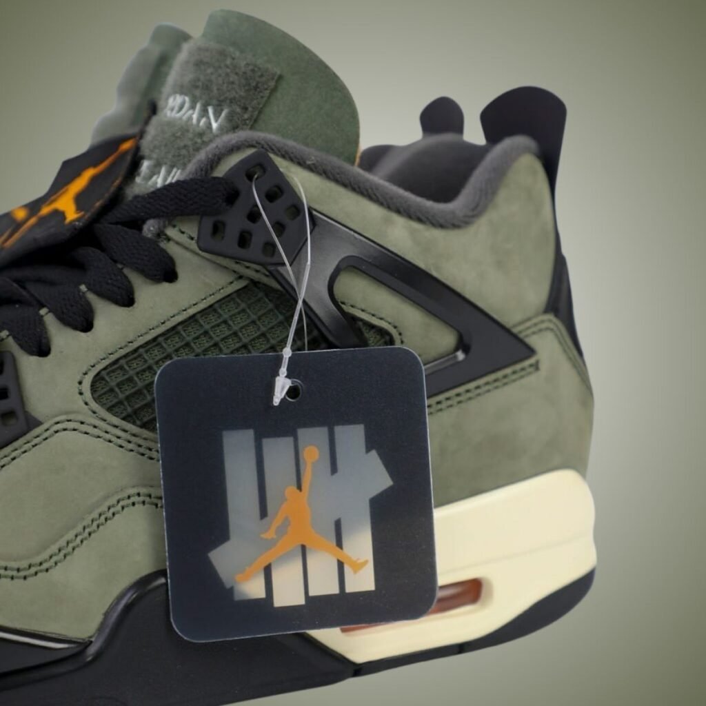 Undefeated Air Jordan 4 2025 Deep Green Clementine IB1519-200