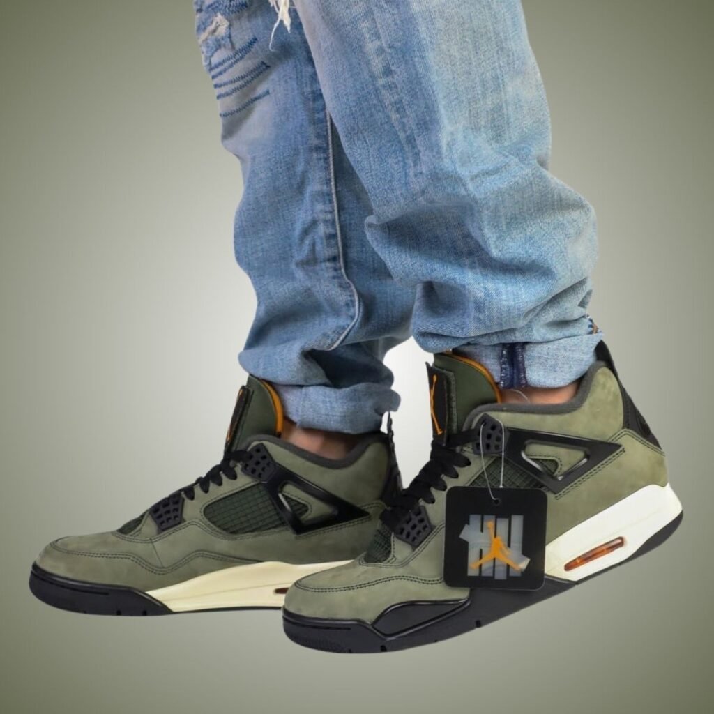 Undefeated Air Jordan 4 2025 On-Feet