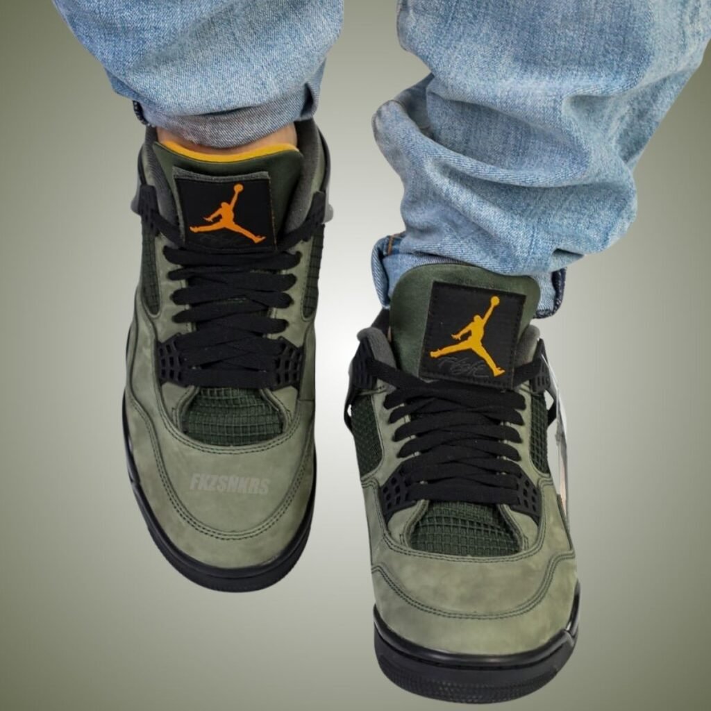 Undefeated Air Jordan 4 2025 On-Feet