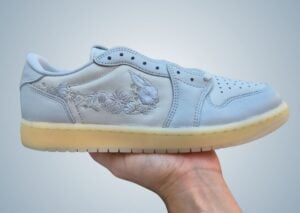 Air Jordan 1 Low OG Sail Floral Swoosh IF4391-100